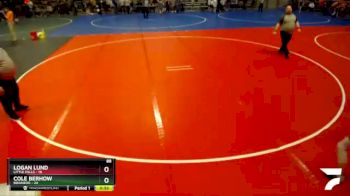 88 lbs Semis & 1st Wrestleback (8 Team) - Logan Lund, Little Falls vs Cole Berhow, Brainerd