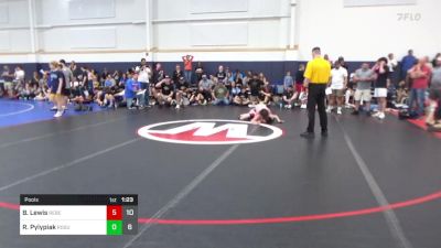 90 lbs Pools - Brody Lewis, Rebellion vs Riley Pylypiak, Rogue W.C. (OH)