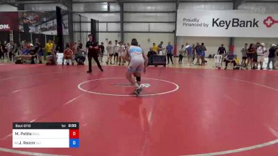 74 kg Round Of 128 - Marcus Petite, Bulls Wrestling Club vs Jacob Reicin, Illinois Regional Training Center/Illini WC