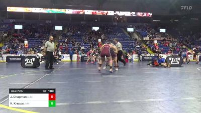 200 lbs Semifinal - Jenna Chapman, Albert Gallatin vs Katelynn Krepps, Juniata