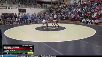 106 lbs Placement Matches (8 Team) - Logan Potts, Trion vs Braydon Mitchell, Social Circle