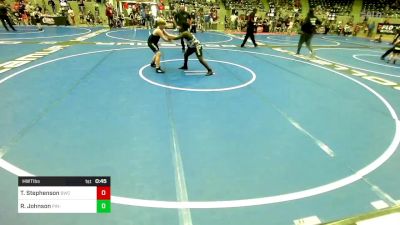 Semifinal - Trey Stephenson, Berryhill Wrestling Club vs Reko Johnson, Pin-King All Stars