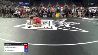 182 lbs Rnd Of 16 - Marco Christiansen, Minnesota vs Noah Poe-Hatten, Montana