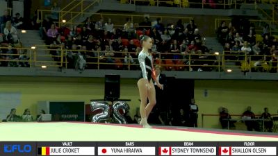 Eythora Thorsdottir - Floor, Netherlands - Gymnix 2016 Senior Cup