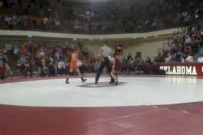 No. 17 Joey Fio (OU) dec. No. 14 Tyler Shinn (OSU), 3-2