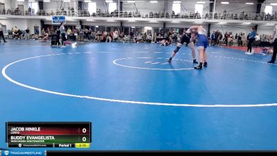 Elite 165 lbs Cons. Round 2 - Jacob Hinkle, Loras vs Buddy Evangelista, Wisconsin-Whitewater