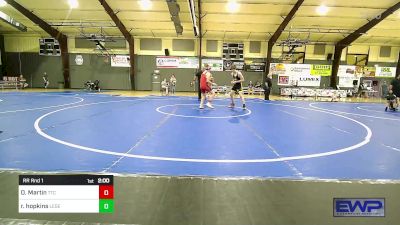 130 lbs Rr Rnd 1 - Otto Martin, Tiger Training Center vs Ryan Hopkins, Legends Wrestling