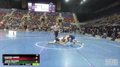 138 lbs Cons. Round 2 - Hunter Undem, Valley City vs Joryn Richter, Bismarck St Mary`s