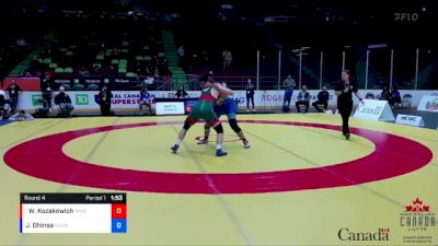 110kg Round 4 - William Kozakewich, Medicine Hat WC vs Jagroop Dhinsa, Guru Gobind Singh WC