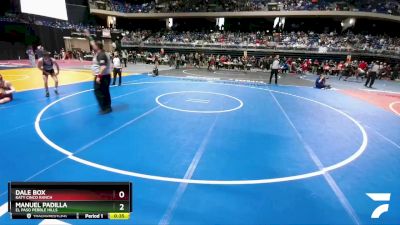 6A 113 lbs Cons. Round 2 - Manuel Padilla, El Paso Pebble Hills vs Dale Box, Katy Cinco Ranch