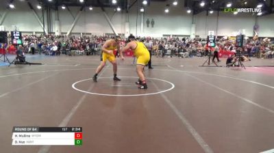 285 lbs Round of 64 - Hunter Mullins, Wyoming vs Devin Nye, Kent State