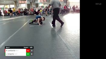 84 lbs Round 1 - Rocco Lombardo, PA Alliance Black vs Joshua Golightly, Team Germantown