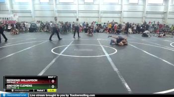 113 lbs Round 2 (10 Team) - Greyson Clemens, Ohio Titan vs Redmond Williamson, Tar River
