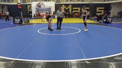 133 lbs Consi Of 8 #1 - Derek Sandy, Parkersburg South-WV vs Logan Matrisch, Penn Trafford