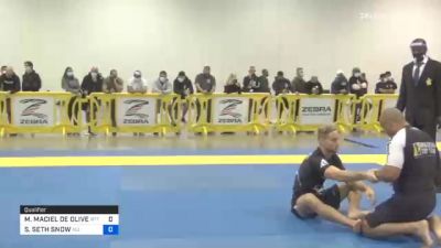 MARCOS MACIEL DE OLIVEIRA vs SAMUEL SETH SNOW 2020 IBJJF Pan No-Gi Championship