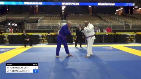 SERGIO TORRUELLAS JR vs JON THOMAS JASPER 2024 Pan Jiu Jitsu IBJJF Championship