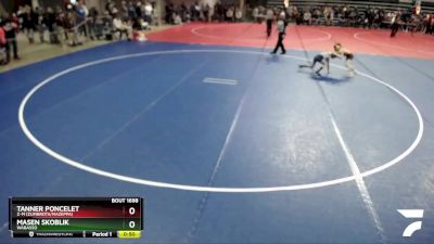 64 lbs Cons. Round 2 - Masen Skoblik, Wabasso vs Tanner Poncelet, Z-M (Zumbrota/Mazeppa)