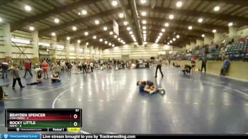 97 lbs Round 2 (4 Team) - Rocky Little, INWTC vs Brayden Spencer, Utah Green