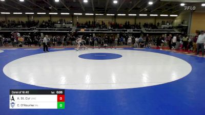 138 lbs Consi Of 16 #2 - Adam St. Cyr, Lincoln Academy vs Caleb O'Rourke, Salem