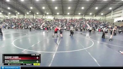 145+ Cons. Semi - Ryan Gardner, Grantsville Wrestling Club vs Rodney Sabin, Uintah Jr High Wrestling