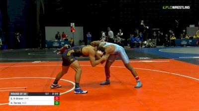 165 lbs Round of 32 - Elijah Kerr-Brown, North Carolina vs Keilan Torres, N. Colorado