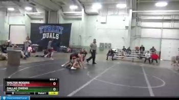 105 lbs Finals (2 Team) - Walter Rogers, PA Alliance Blue vs Dallas Owens, Rampage