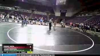 67 lbs Round 3 (10 Team) - Manny Mota, Duran Wrestling Club vs Asher Montoya, Colorado Regulators Wrestling Club