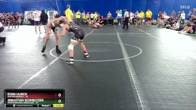 110 lbs Round 2 (8 Team) - Sebastian Schmeltzer, Neighborhood Wrestling vs Evan Ulrich, Dayton Bandits