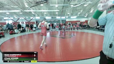 149 lbs Finals (2 Team) - Dean Noble, Western Colorado vs Isaac Ortega, Minot State (N.D.)