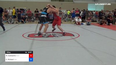 125 kg Round Of 64 - Niko Camacho, DCAC vs Cole Rickert, Pittsburgh Wrestling Club