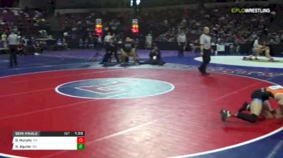 120 lbs Semifinal - Devin Murphy, Clovis North (CS) vs Nic Aguilar, Gilroy (CC)