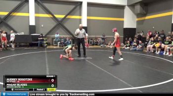 130 lbs Round 1 (6 Team) - Audrey Rogotzke, MN Storm vs Magan Blades, Braided Brutes