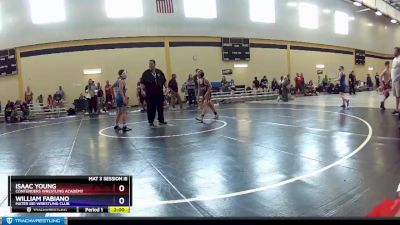 92 lbs Cons. Round 3 - Isaac Young, Contenders Wrestling Academy vs William Fabiano, Mater Dei Wrestling Club