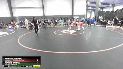 285 lbs Quarterfinal - Amin Qouchbane, Barlow Mat Club (DBA Barlow Wrestling) vs Rowdie Tafoya, Mat Rats Rebooted