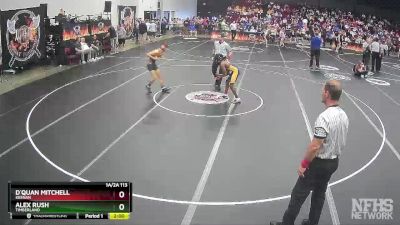 1A/2A 113 Quarterfinal - D`Quan Mitchell, Keenan vs Alex Rush, Timberland