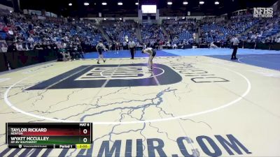 5A - 106 lbs Quarterfinal - Wyatt McCulley, OP-BV Southwest vs Taylor Rickard, Newton