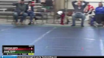 72 lbs Round 3 (4 Team) - Christian Wirts, Junior Terps Xtreme vs Shane Young, PA Alliance Red