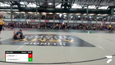 89-99 lbs Champ. Round 1 - Pierce Bultmann, ROCHESTER vs Jack Benesh, Oregon