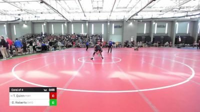 175 lbs Consi Of 4 - Tyler Quinn, Portland/Cromwell vs Drayvn Roberts, East Hartford