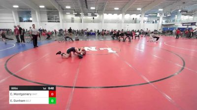 88 lbs Consi Of 8 #2 - Chance Montgomery, Smitty's Wrestling Barn vs Eddie Dunham, Belfast