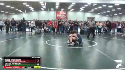 130 lbs Semifinal - JESSE WOODSON, Willie Walters Wrestling Club vs Chase Johnson, Nova WC