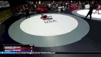 180 lbs Semifinal - Saiheron Preciado, Orange County RTC vs Mikayla Lancaster, California