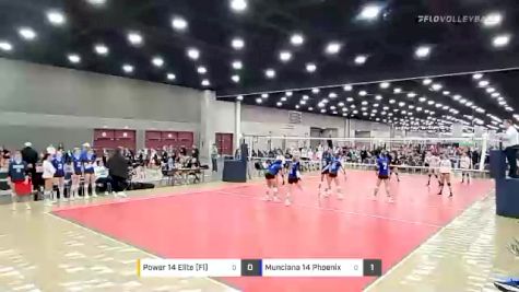 Power 14 Elite (Fl) vs Munciana 14 Phoenix - 2022 JVA World Challenge presented by Nike - Expo Only