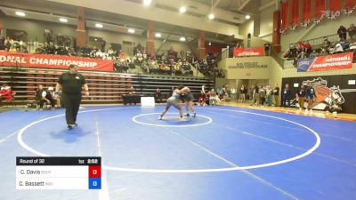 155 lbs Round Of 32 - Caitlyn Davis, Southern Oregon vs Cydney Bassett, Indiana Tech