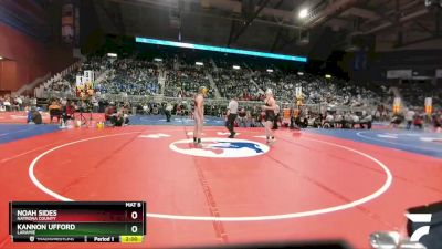 4A-195 lbs Champ. Round 1 - Kannon Ufford, Laramie vs Noah Sides, Natrona County