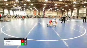 106 lbs Rr Rnd 2 - Tyler Davison, Team Dynasty vs Reid Ordower, SVRWC
