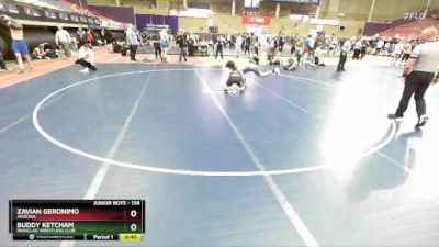 138 lbs Cons. Round 2 - Buddy Ketcham, Ironclad Wrestling Club vs Zavian Geronimo, Arizona