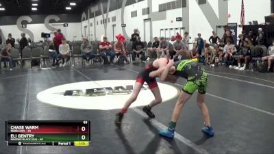 65 lbs Placement Matches (8 Team) - Eli Gentry, Minions Black (GA) vs Chase Warm, Rebellion