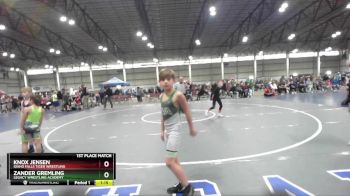 73B 1st Place Match - Knox Jensen, Idaho Falls Tiger Wrestling vs Zander Gremling, Legacy Wrestling Academy