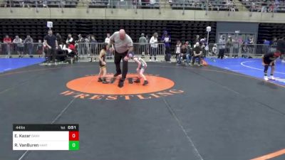 44 lbs Consi Of 4 - Ephram Kazar, Danville, PA vs Ronan VanBuren, Hartwick, NY